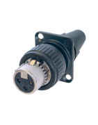 XLR EMC Series Chassis Connectors